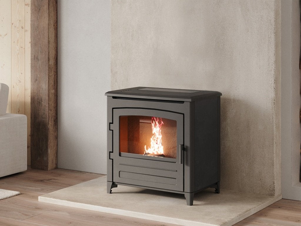 Nordic Fire Rocco showroommodel pelletkachel, Ophalen, Overige brandstoffen, Zo goed als nieuw, Pelletkachel