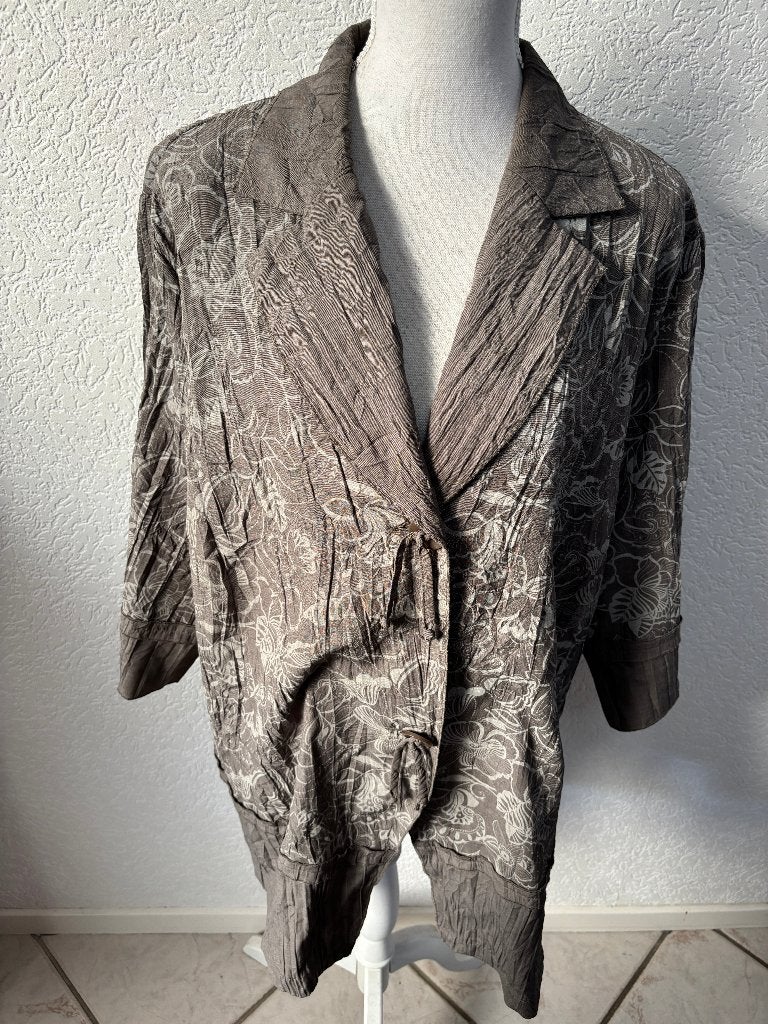 chalou valt als maat 50/52 oksel tot oksel 72 cm, Kleding | Dames, Grote Maten, Overige kleuren, Blouse of Tuniek, Chalou, Ophalen of Verzenden