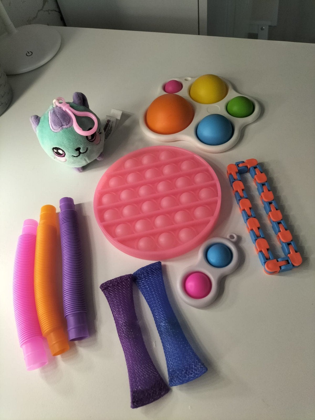 Set Fidget toys 10 stuks, Ophalen of Verzenden, Zo goed als nieuw, Jongen of Meisje