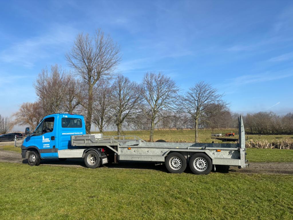 Iveco daily  met Veldhuizen dieplader met 156251km, Auto diversen, Ophalen, Gebruikt