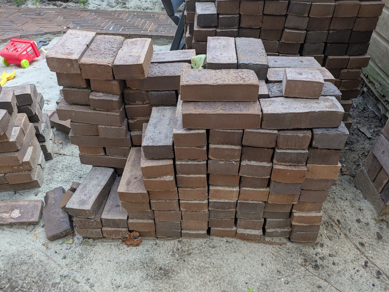 Nieuwe gebakken waaltjes - ca. 3 m², Doe-het-zelf en Verbouw, Tegels, Ophalen, Overige materialen, Overige typen, Nieuw