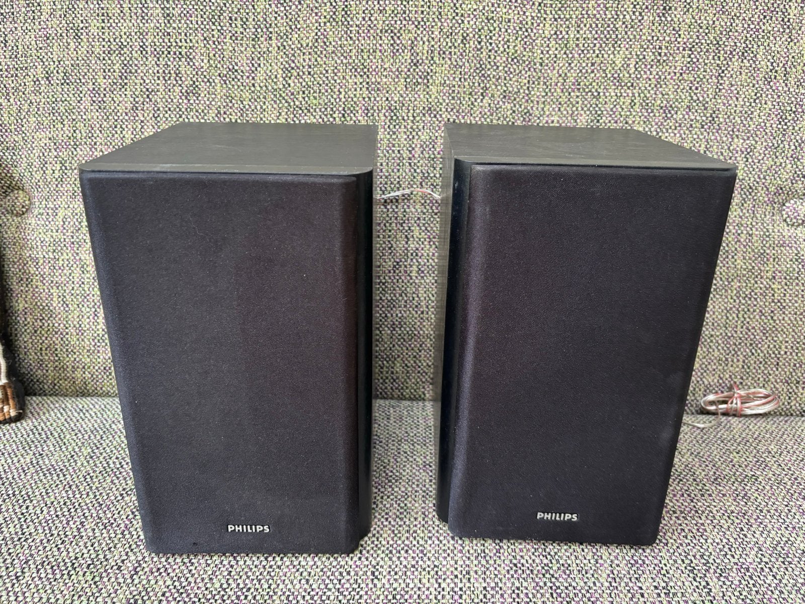 Philips MCD712 Boekenplank Luidsprekers - Set van 2, Philips, Gebruikt, Ophalen of Verzenden, Geschikt voor surround/home cinema