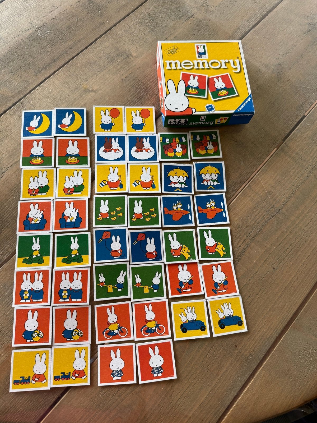 Nijntje Memory Spel - Ravensburger, Ophalen of Verzenden, Meer dan 50 stukjes, Gebruikt, 2 tot 4 jaar