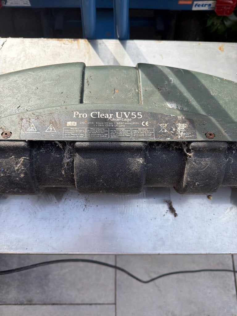55 watt uv lamp, Ophalen of Verzenden, Gebruikt, Vijverfilter
