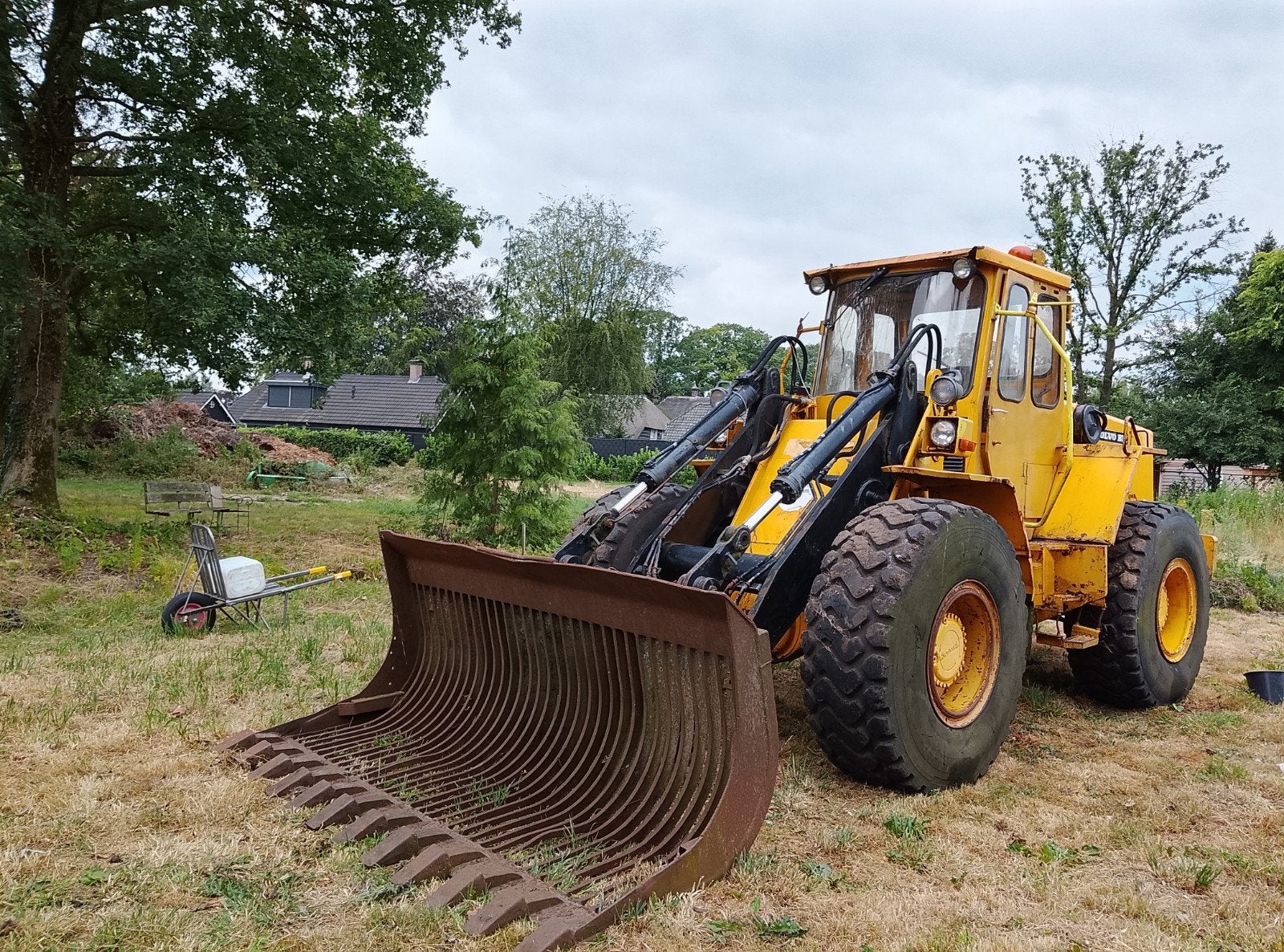 Volvo shovel 4400, Ophalen, Wiellader of Shovel