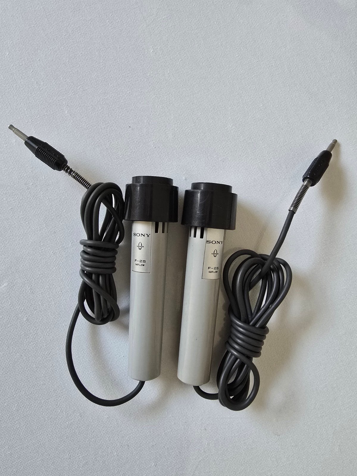 2 Sony microfoons, Ophalen of Verzenden, Bandrecorder