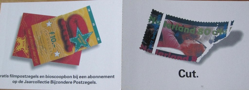 Boomerang - Turks Fruit postzegel - nieuw, Verzamelen, Ansichtkaarten | Themakaarten, Verzenden, 1980 tot heden, Ongelopen, Overige thema's