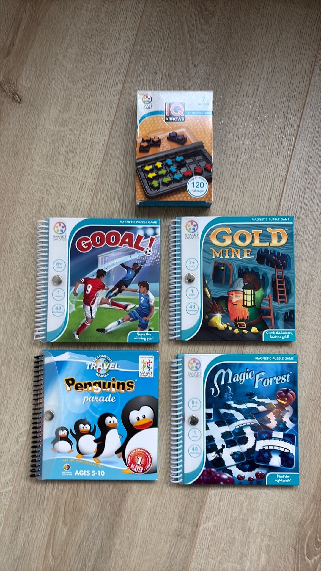 Vijf verschillende smart games, Ophalen of Verzenden, Zo goed als nieuw