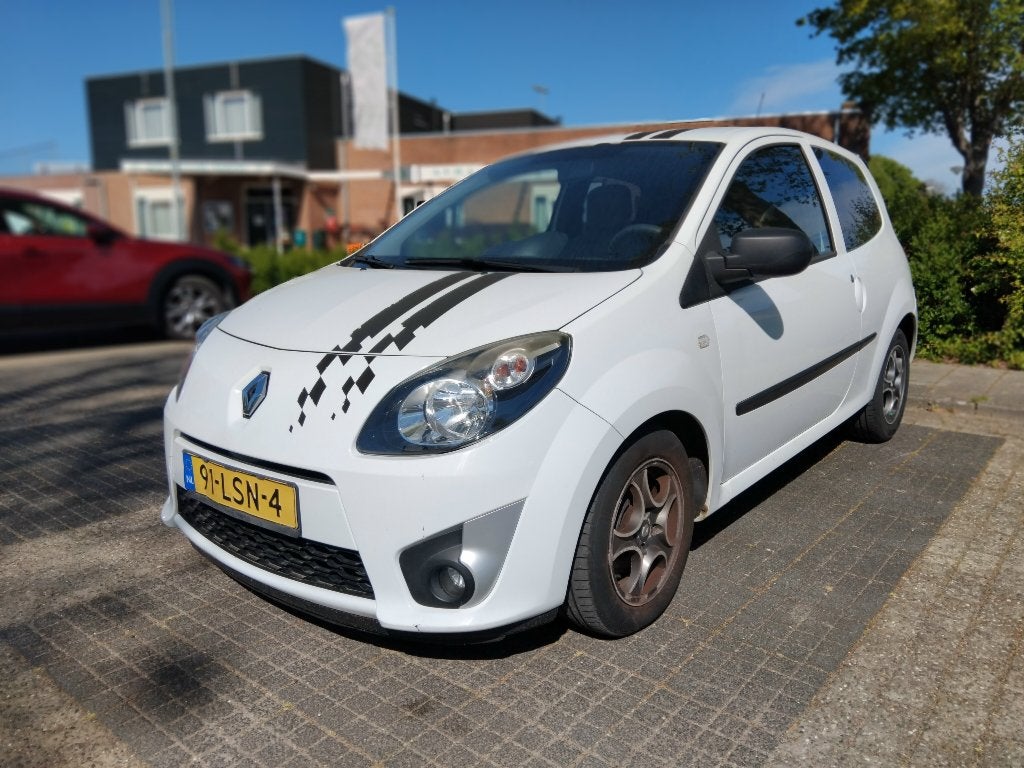 Renault Twingo 1.2 16V Airco, NW APK, 839 kg, 4 cilinders, 4 stoelen, Wit