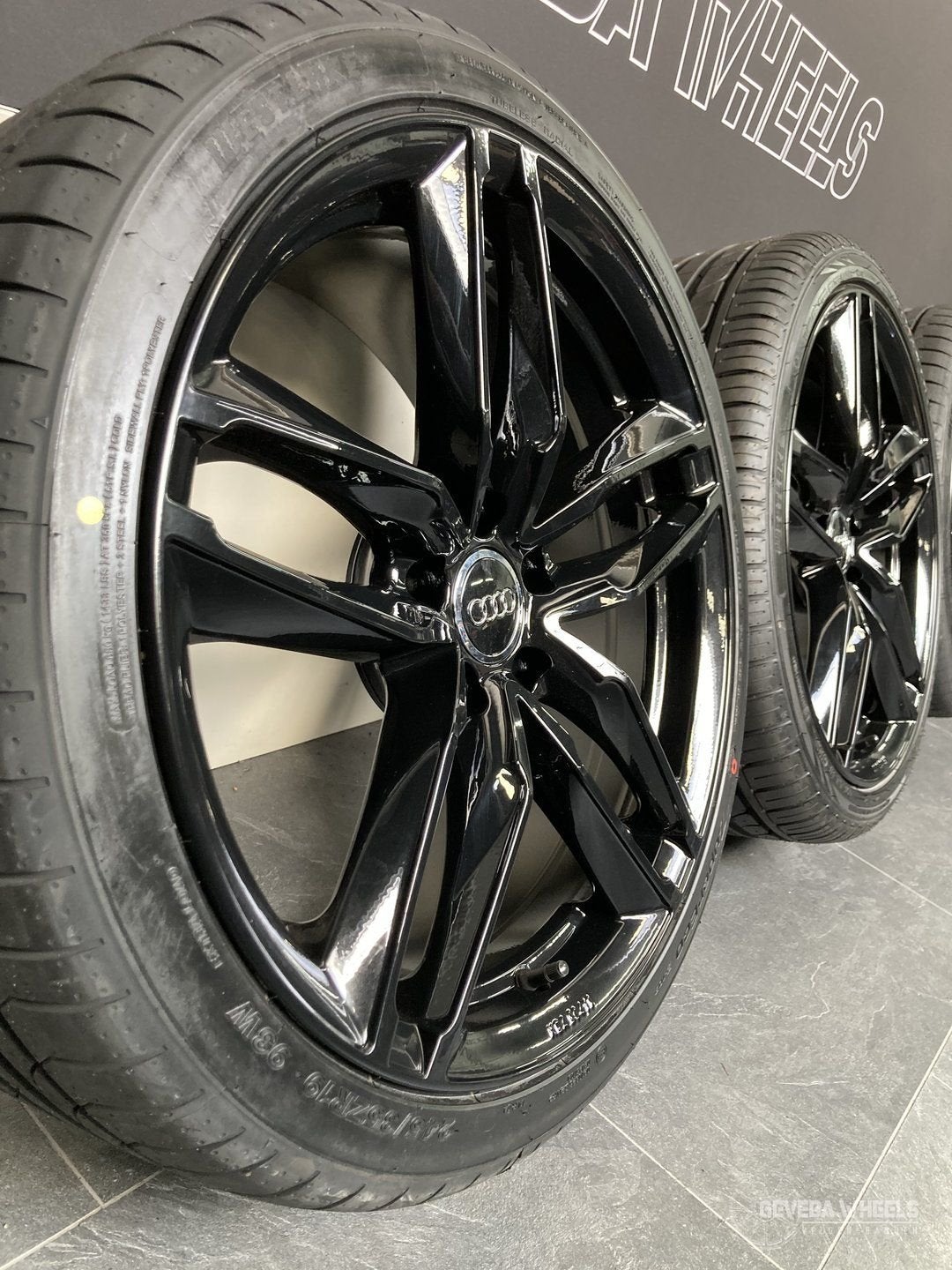 19” Audi A4 B8 B9 velgen + nieuwe banden 5x112 245/35/19, Auto-onderdelen, Banden en Velgen, 19 inch, -, -, Banden en Velgen