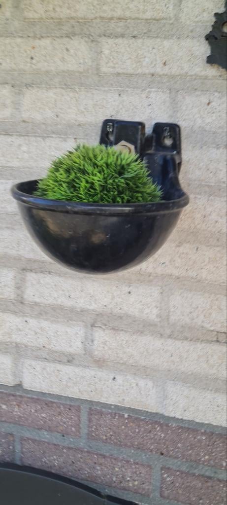 2 Koeien drinkbakken met gratis plastic bakken, Tuin en Terras, Ophalen, Gebruikt, Minder dan 30 cm, Minder dan 60 cm