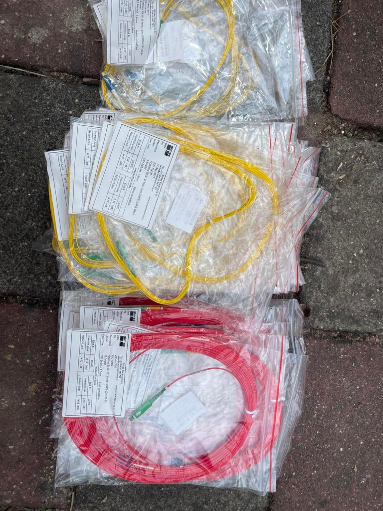 Partij Simac Fiber FO Patchcords, Nieuw, Ophalen of Verzenden, X, X