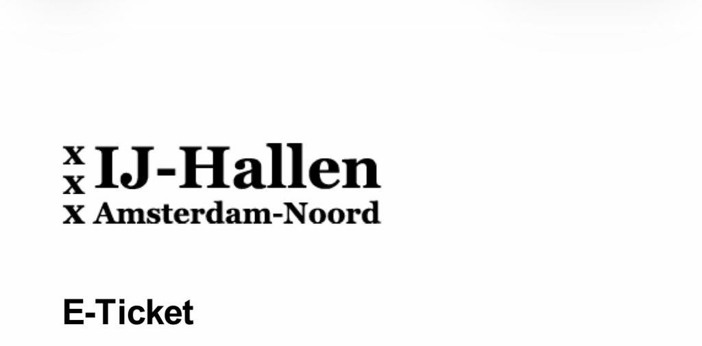 Te koop! Ijhallen zondag 12 april kraam tickets 2x, Tickets en Kaartjes, Evenementen en Festivals, Twee personen