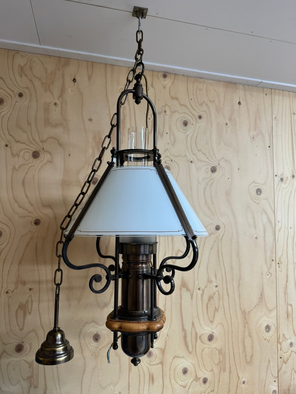 Nostalgische Scheeplamp Hanglamp, Ophalen
