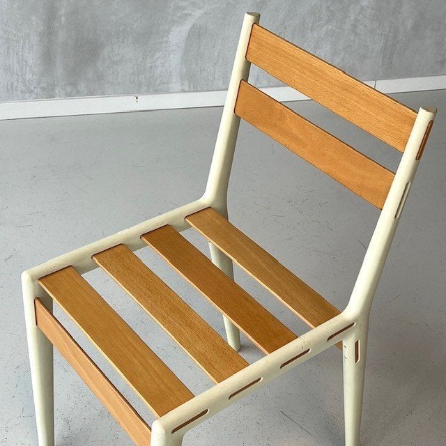 O'Azar eetkamerstoel Jean-Marie Massaud vintage Magis stoel, Gebruikt, ., Wit, Vintage
