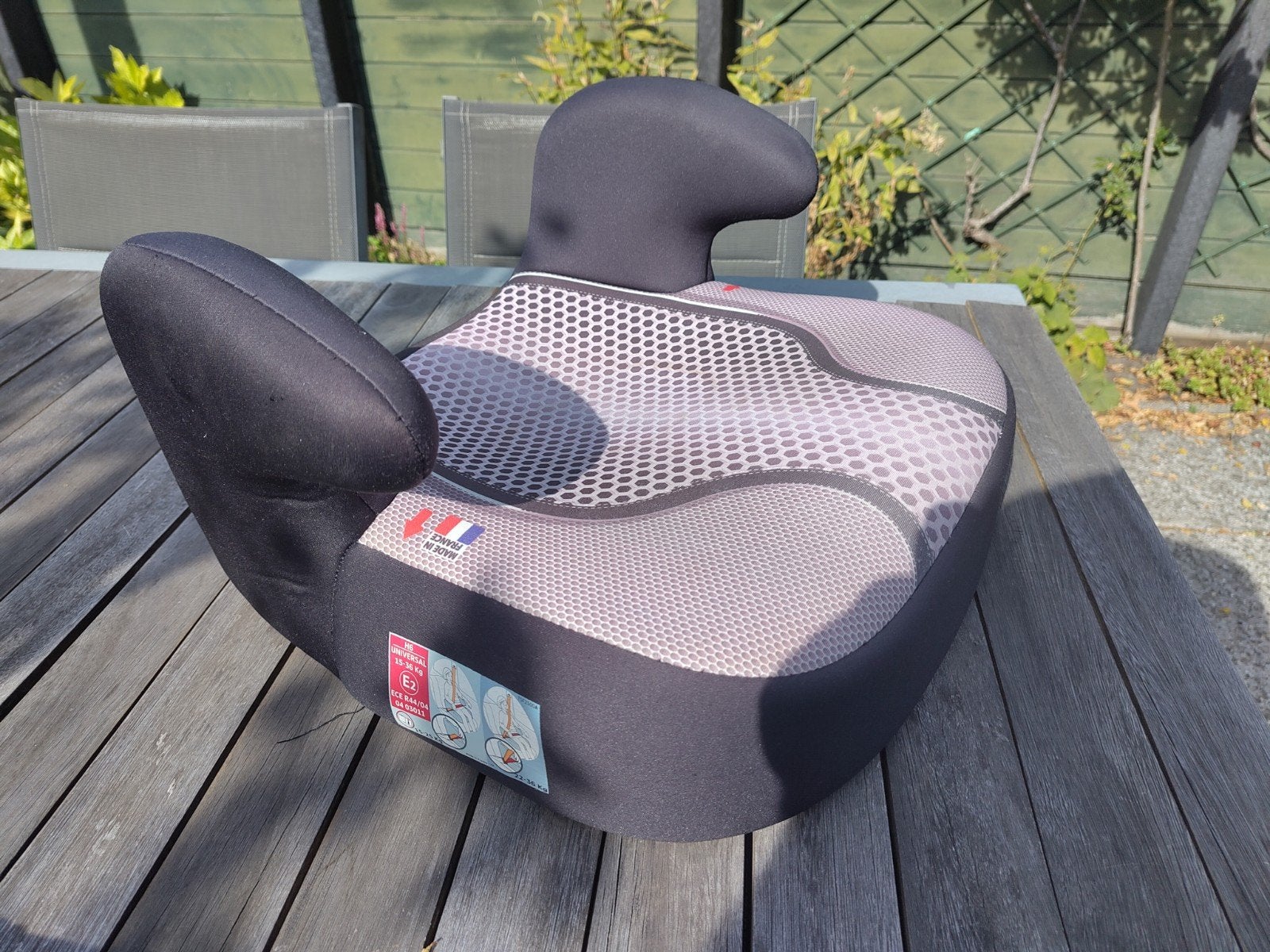 2x Universele Stoelverhoger zonder Isofix - Zachte voering, Ophalen, 15 t/m 36 kg, Overige merken, Autogordel