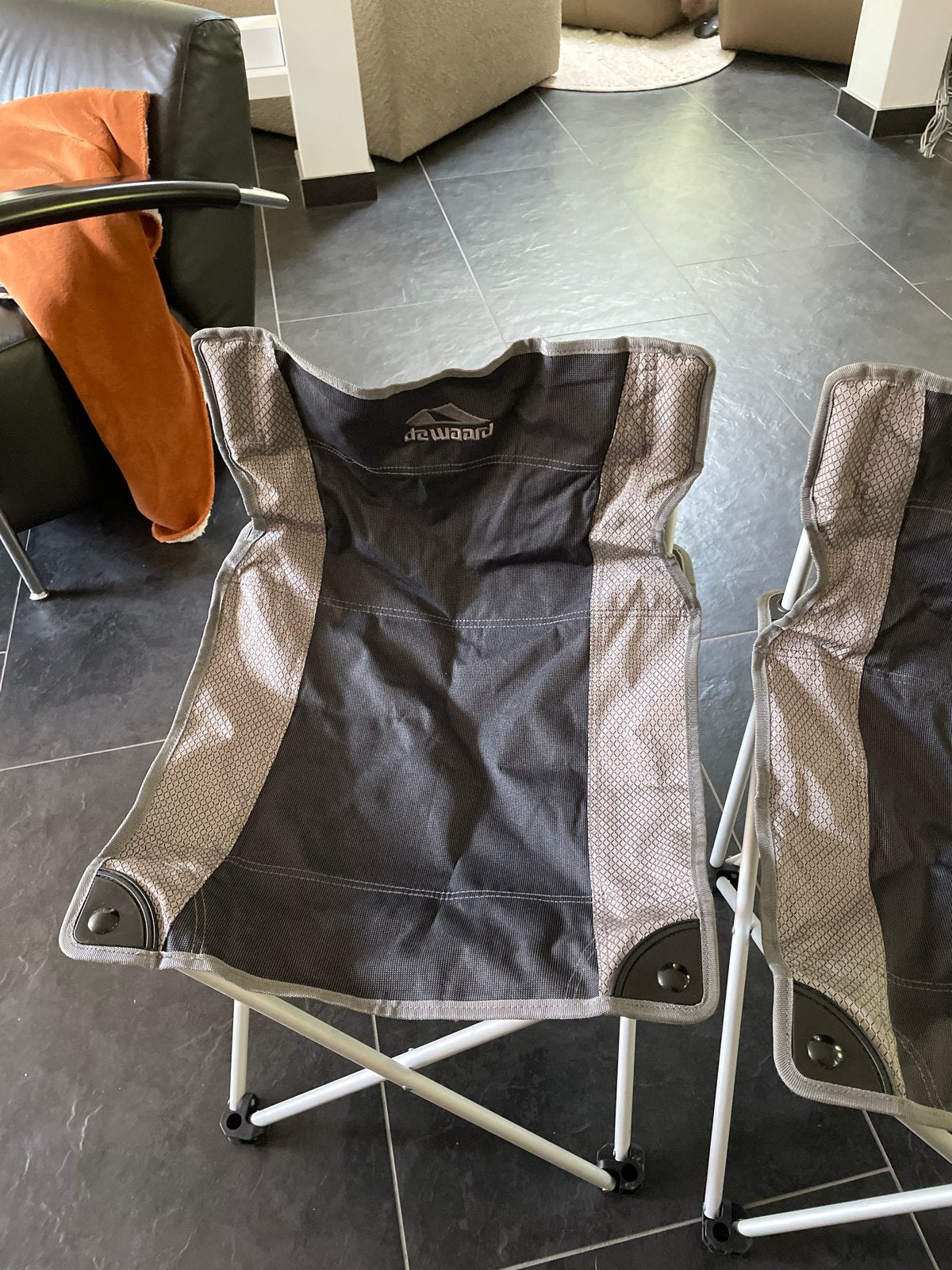 De Waard campingstoel - Comfortabel en opvouwbaar, Ophalen, Zo goed als nieuw, Campingstoel