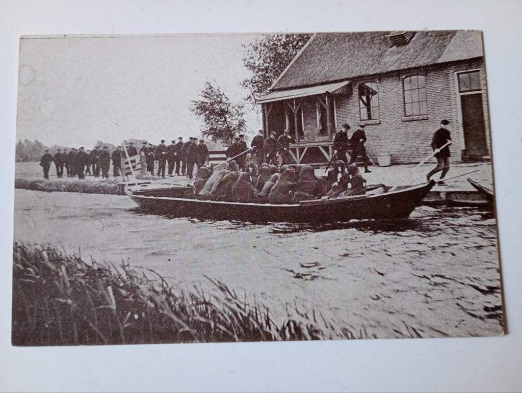 Giethoorn Begrafenis, Ophalen of Verzenden, 1920 tot 1940, Ongelopen, Overijssel