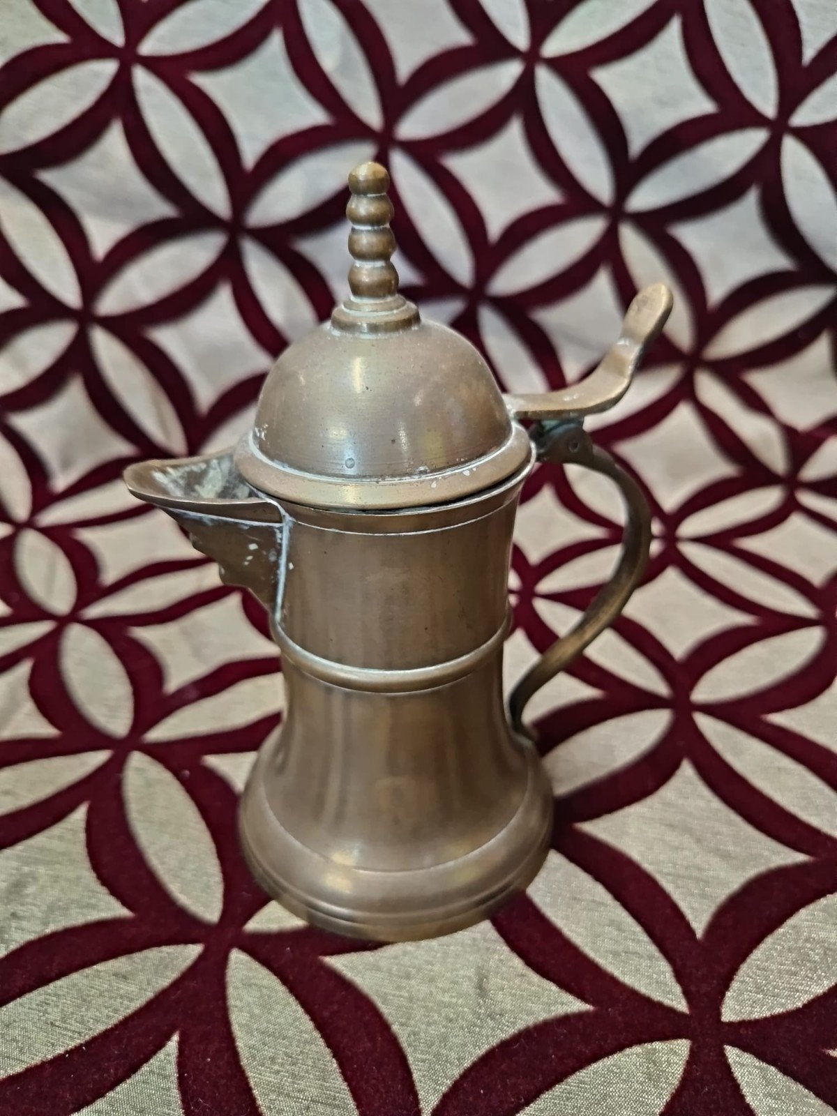 Antieke Koperen Koffiekan / Theepot, Antiek en Kunst, Antiek | Koper en Brons, Ophalen of Verzenden, Koper