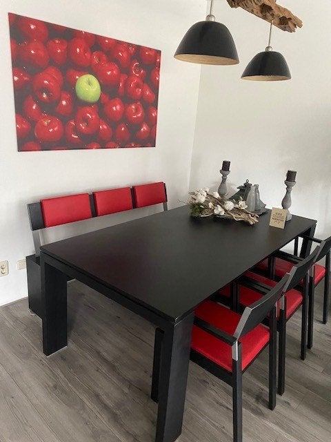 Eettafel Loods 5, Design, Zo goed als nieuw, Vijf personen of meer, 150 tot 200 cm
