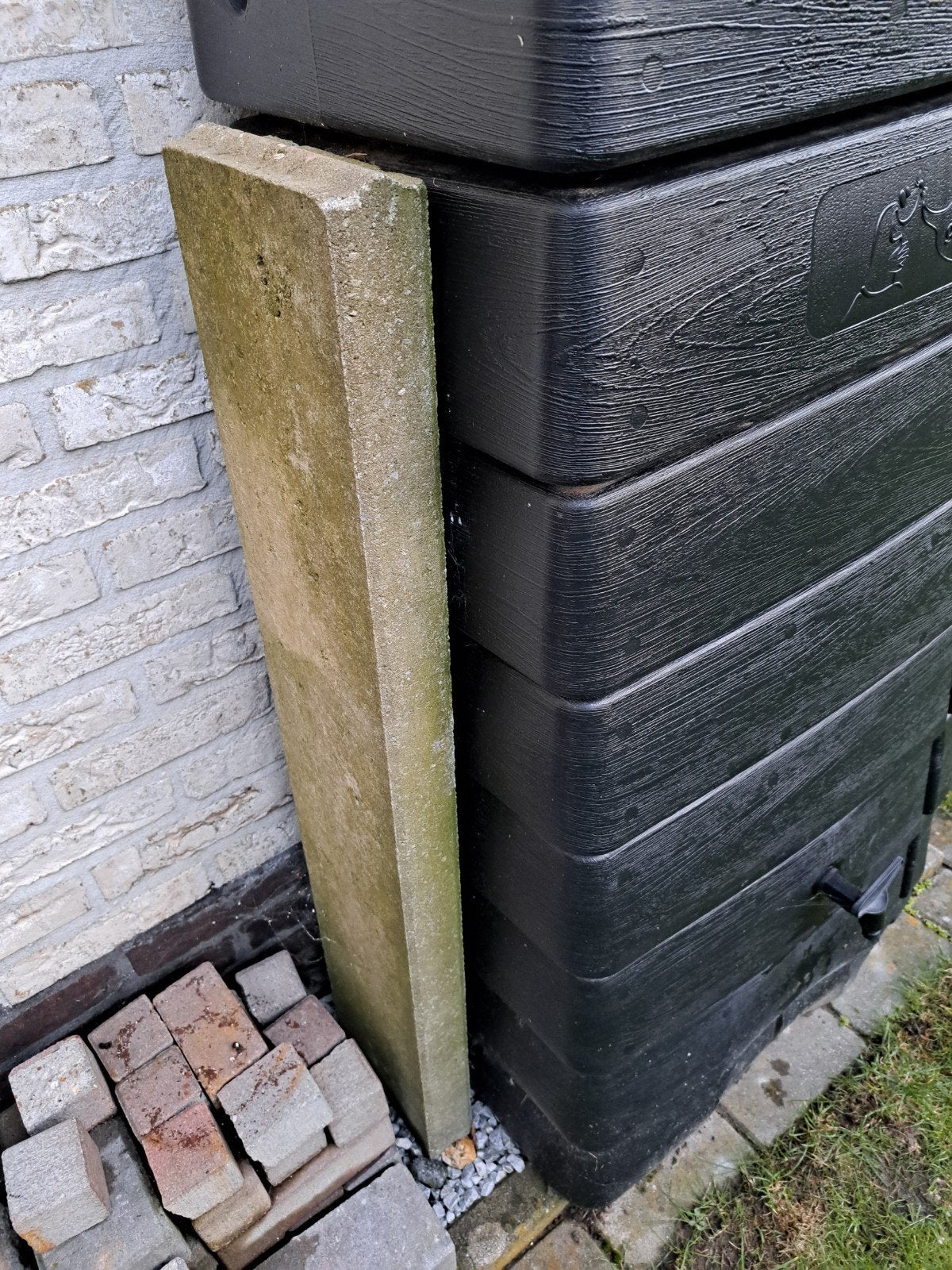 4 opsluitbanden (lichtgrijs), Ophalen, Gebruikt, Overige typen, Minder dan 5 m²