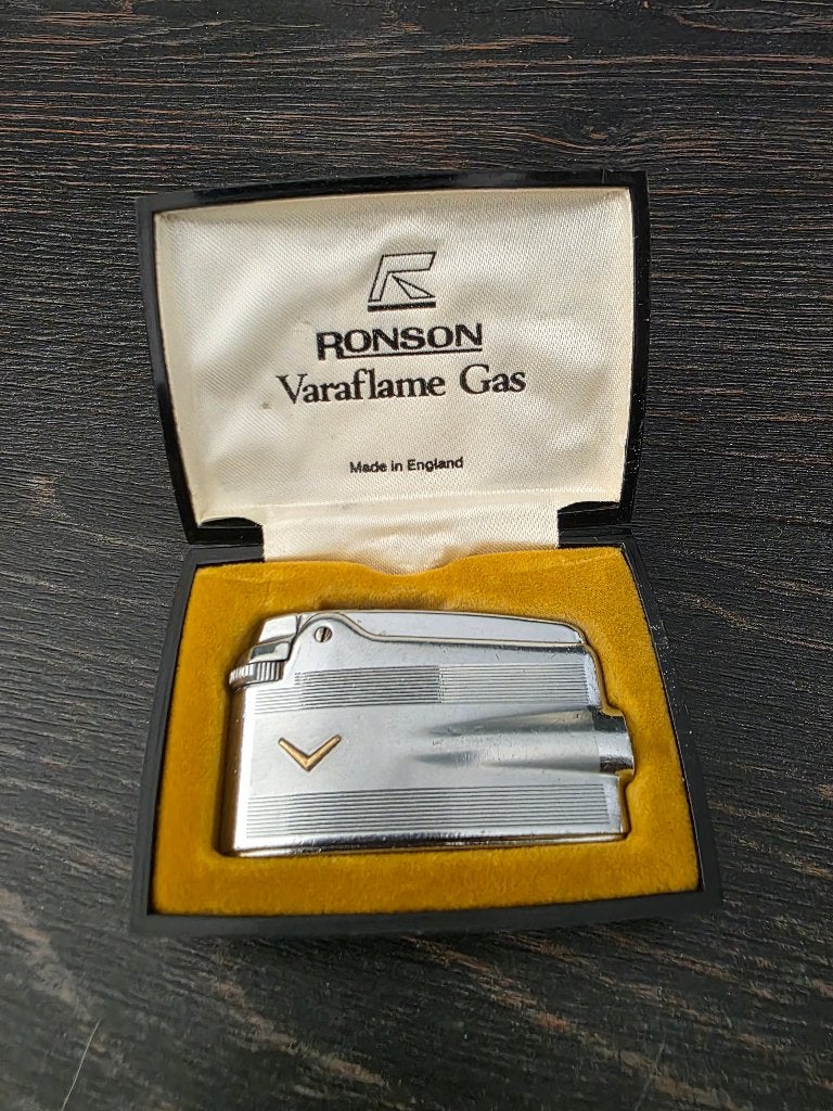 Aansteker ronson, Ophalen of Verzenden, Gebruikt, Aansteker
