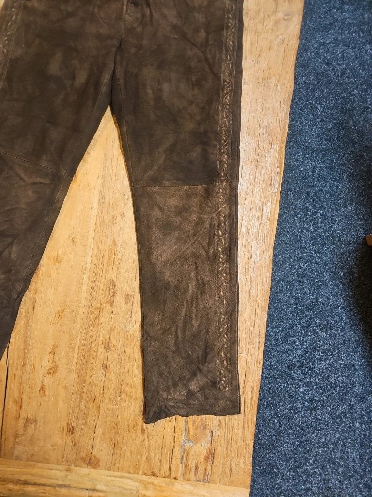 Lederhosen, Kleding | Heren, Bruin, Maat 48/50 (M), Djt@dejuistetoon.eu, Ophalen of Verzenden