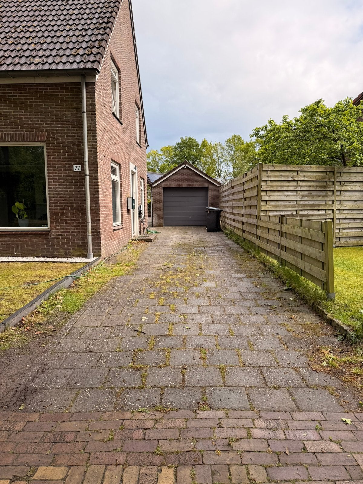 Gratis 30x30 tegels, Tuin en Terras, Ophalen, Gebruikt, Beton, Terrastegels