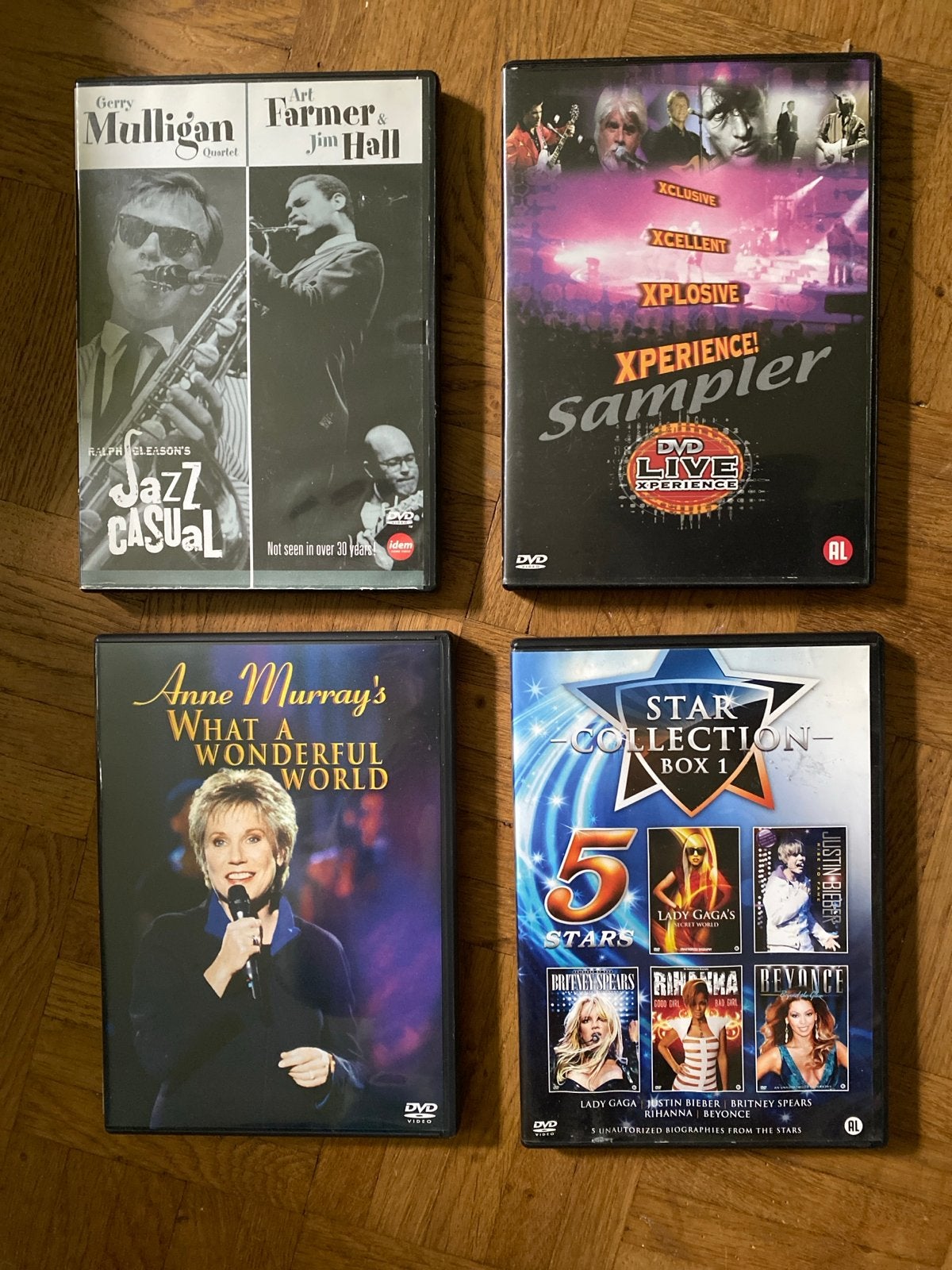 Diverse DVD Collectie: Jazz, Muziek en Meer (4 stuks), Alle leeftijden, Ophalen of Verzenden, Zo goed als nieuw