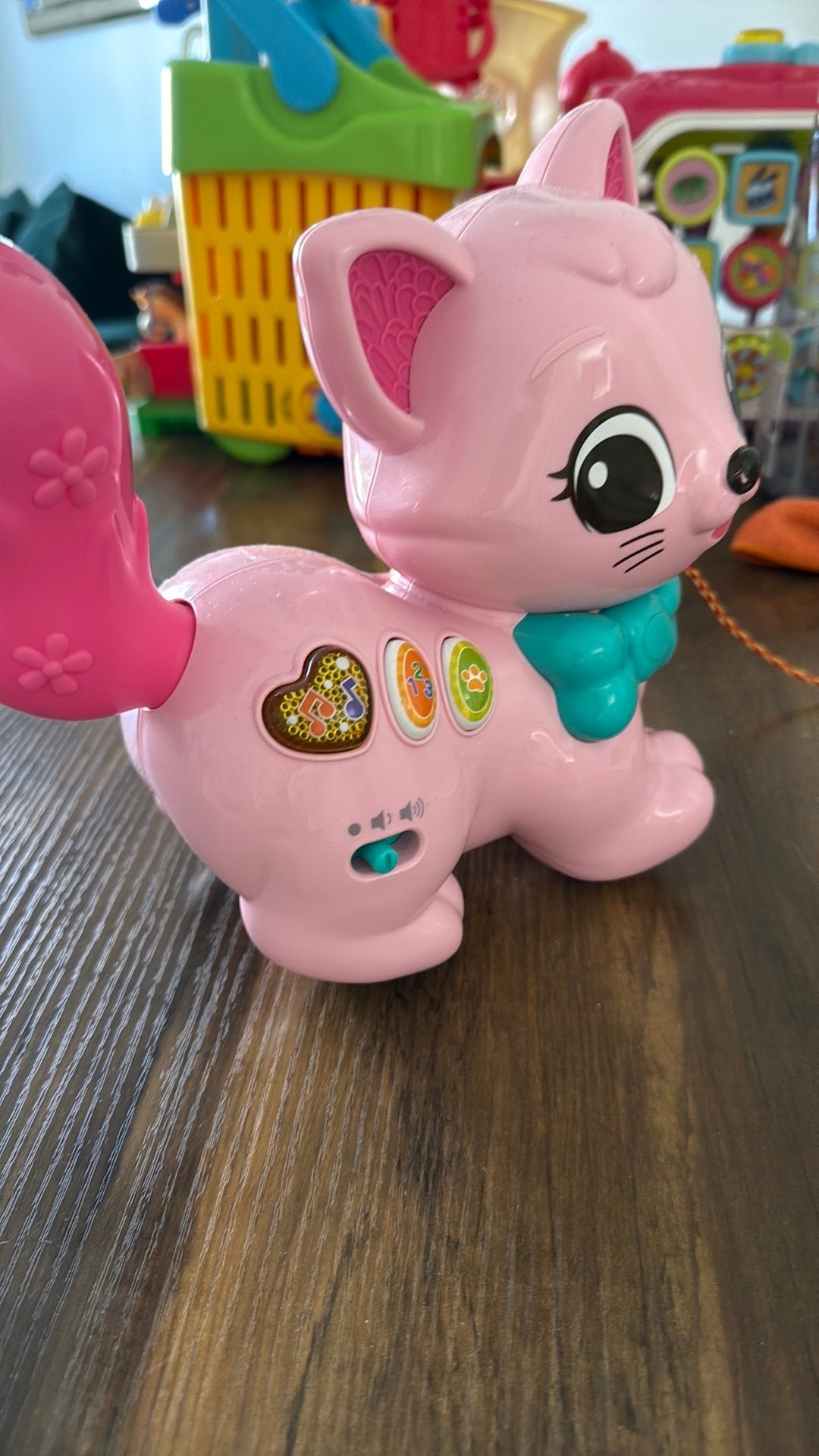 Vtech roze kat met accesoires, Ophalen of Verzenden, Zo goed als nieuw
