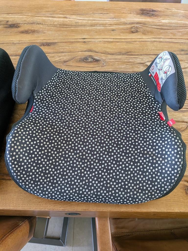 Autostoelverhoger (2 stuks) - Zwart met witte stippen, Kinderen en Baby's, Autostoeltjes, Overige merken, 15 t/m 36 kg, Gebruikt