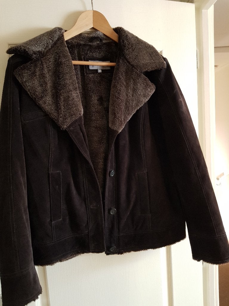 Jas, Ophalen of Verzenden, Gedragen, Maat 46/48 (XL) of groter, Bruin