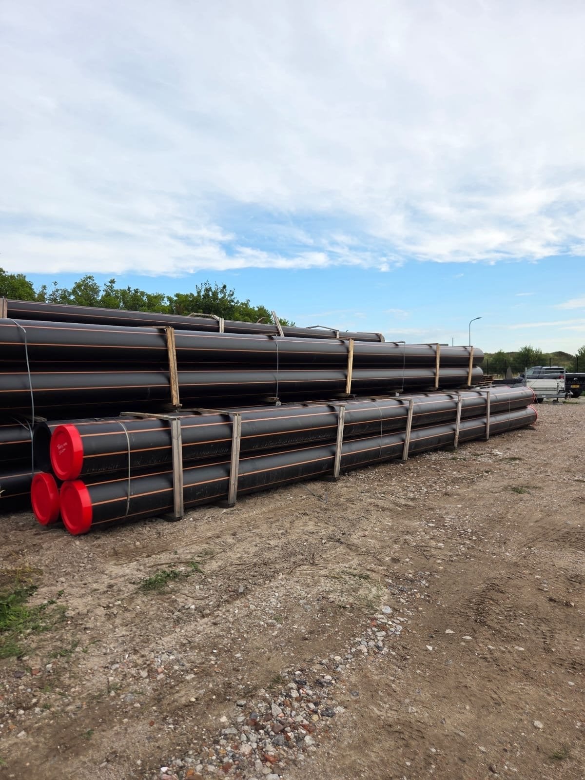 PE100 buizen 500mm en 355mm inclusief certificaat, Ophalen, Overige materialen, 6 meter of meer, Nieuw