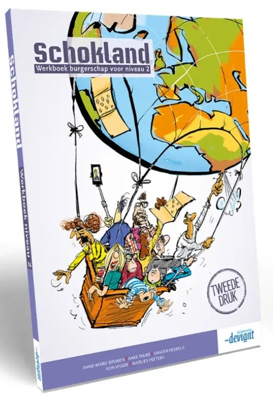 Schokland werkboek burgerschap voor niveau 2, Ophalen of Verzenden, Gelezen, Overige niveaus, Maatschappijleer