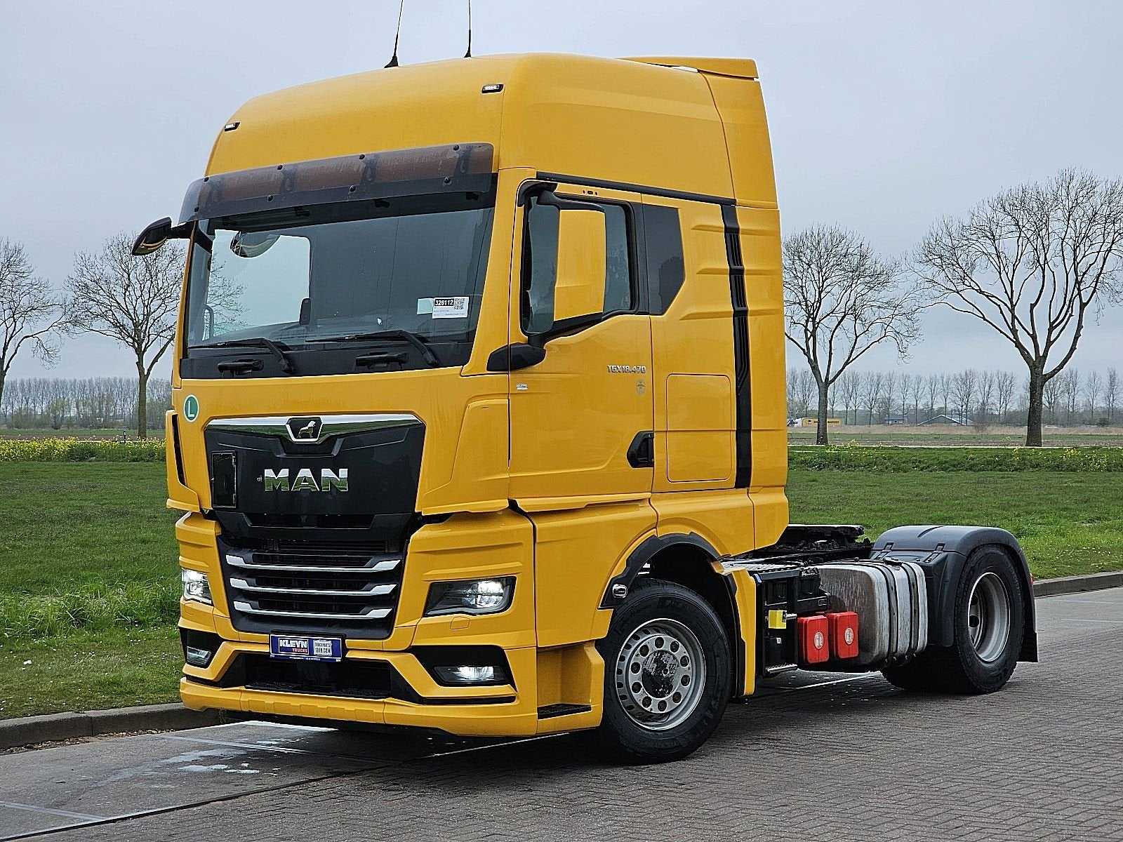 M.A.N. 18.470 TGX euro 6d, Auto's, Automaat, Euro 6, MAN, Geel