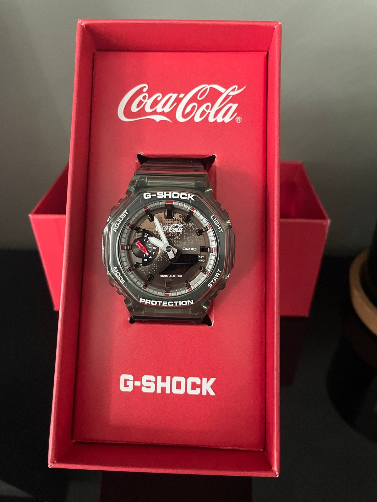Casio G-Shock x Coca-Cola Horloge (limited edition) Nieuw, Ophalen, Casio, Kunststof, Polshorloge