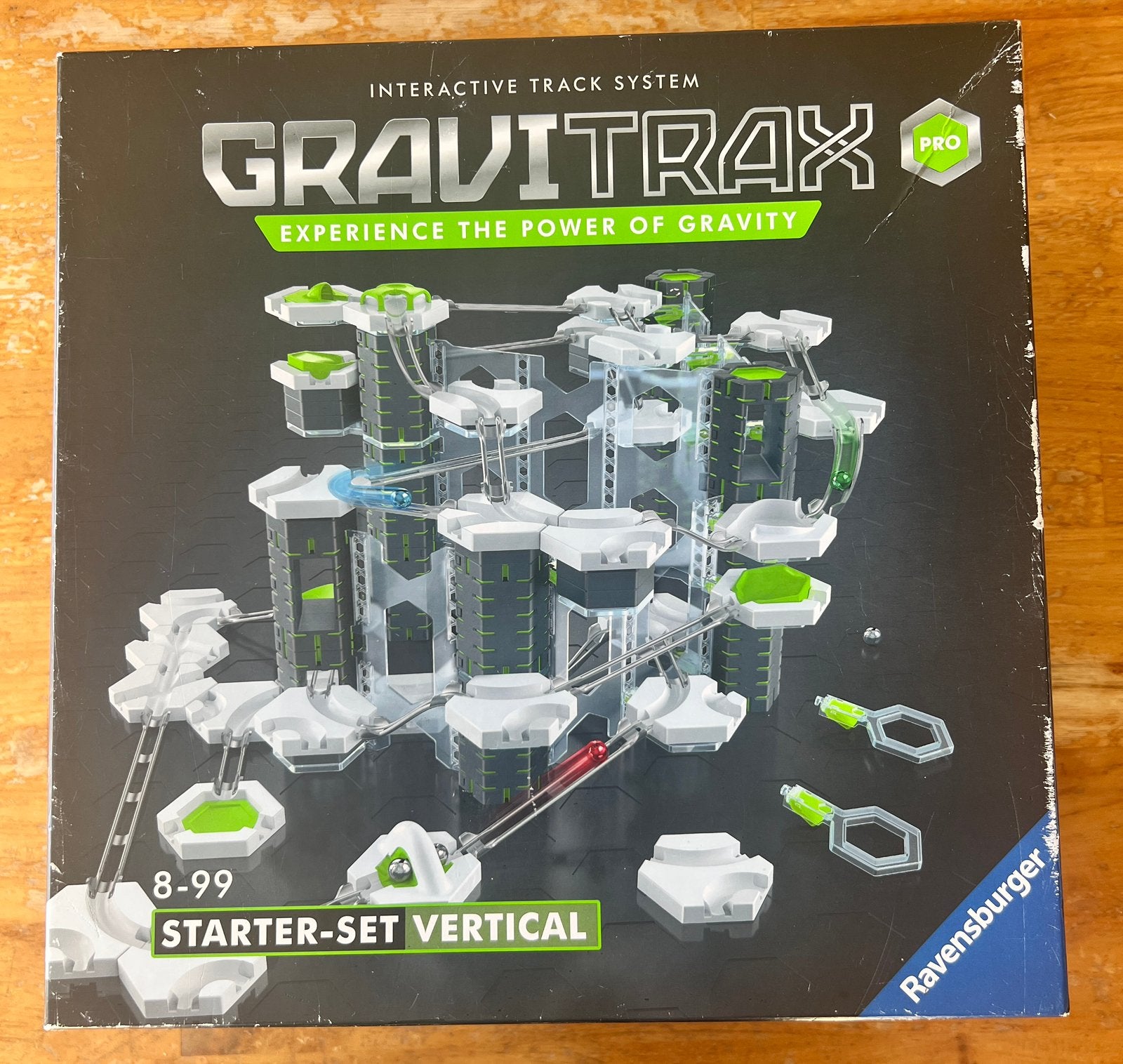Ravensburger GraviTrax PRO Starter-Set Vertical, Ophalen of Verzenden, Zo goed als nieuw, Bouwen