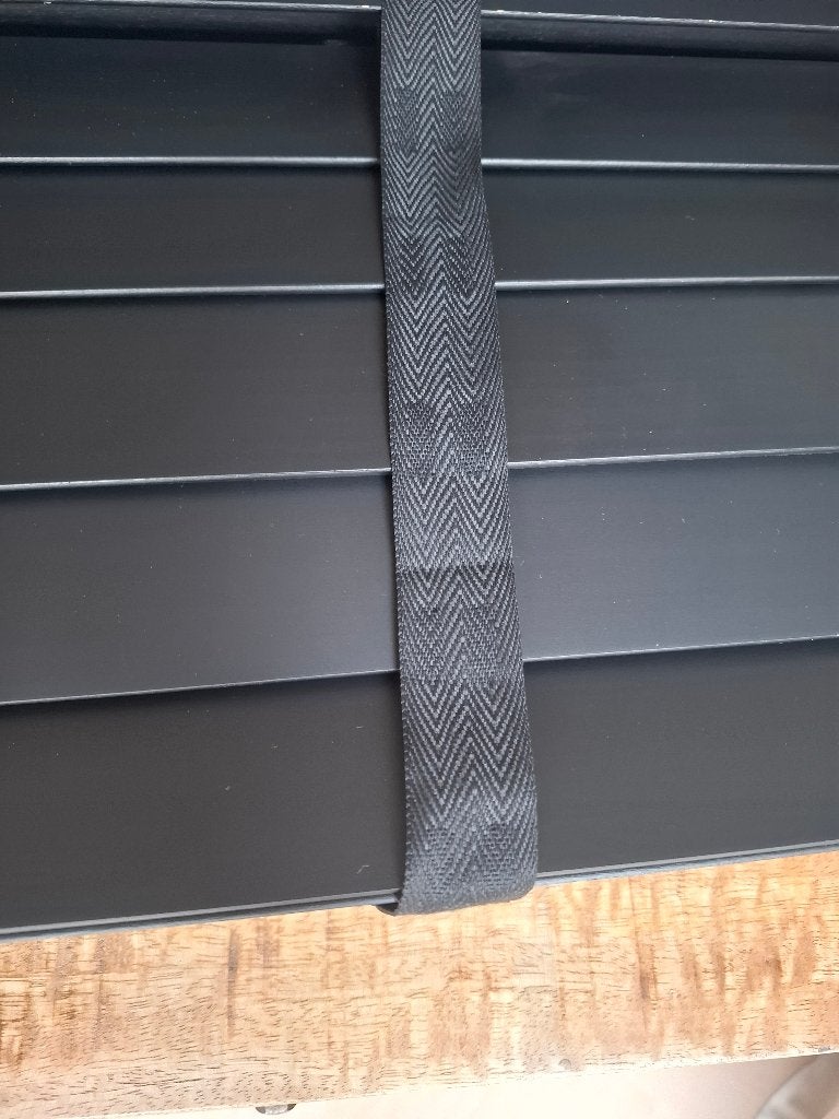 Houten jaloezie zwart, Ophalen, Jaloezie, Gebruikt, Zwart