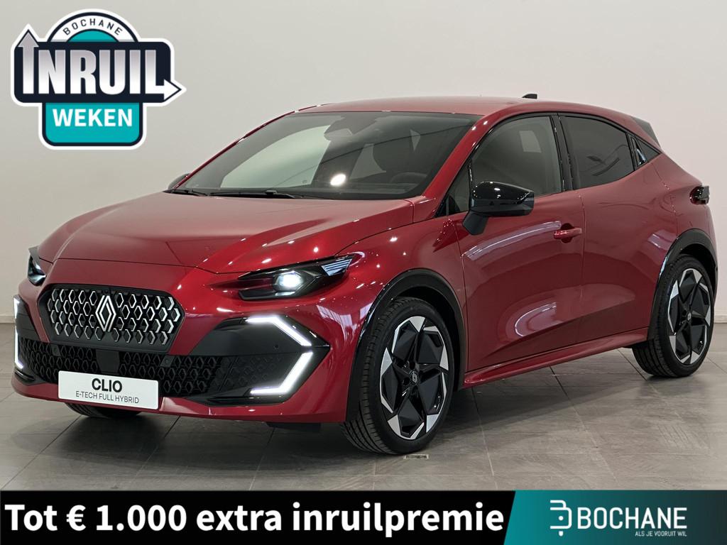 Renault Clio 1.8 Hybrid 160 Techno | Resevewiel | Pack Premi, Auto's, Renault, Bedrijf, Te koop, Clio, 360° camera, ABS, Achteruitrijcamera