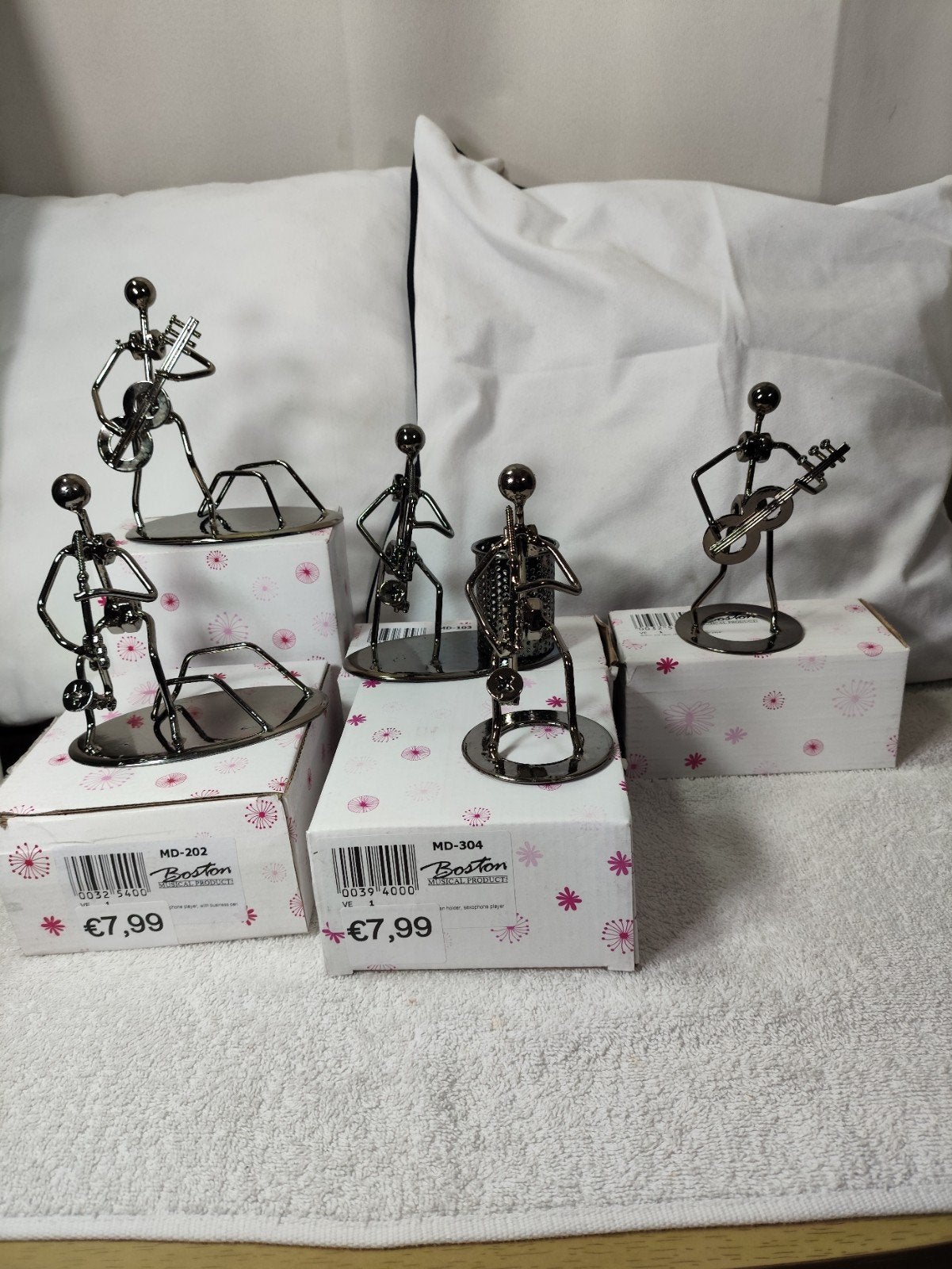 Boston draadfiguren  Chroom diverse variaties KadoTip!!Emmen, Ophalen of Verzenden, Nieuw