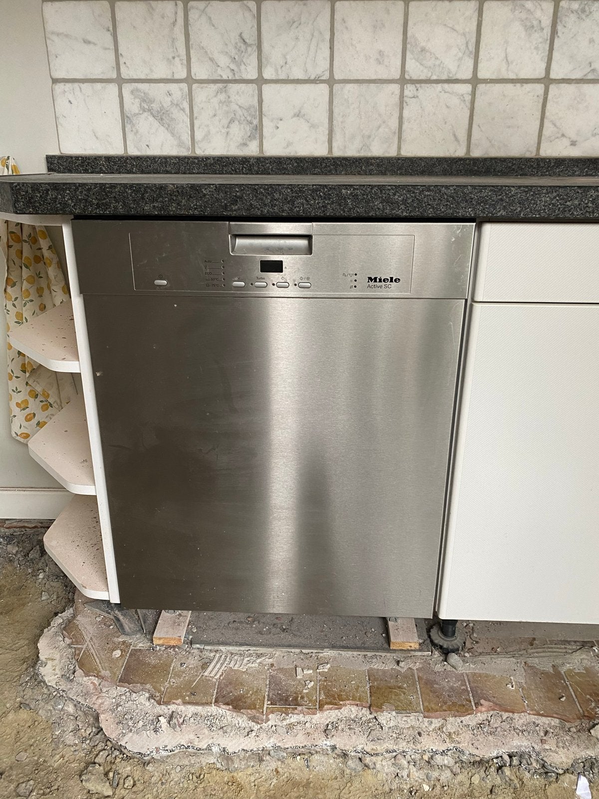 Miele Active SC G 4203 SCU Inbouw Vaatwasser, Witgoed en Apparatuur, Vaatwasmachines, Ophalen, Gebruikt, 60 cm of meer, Eco programma