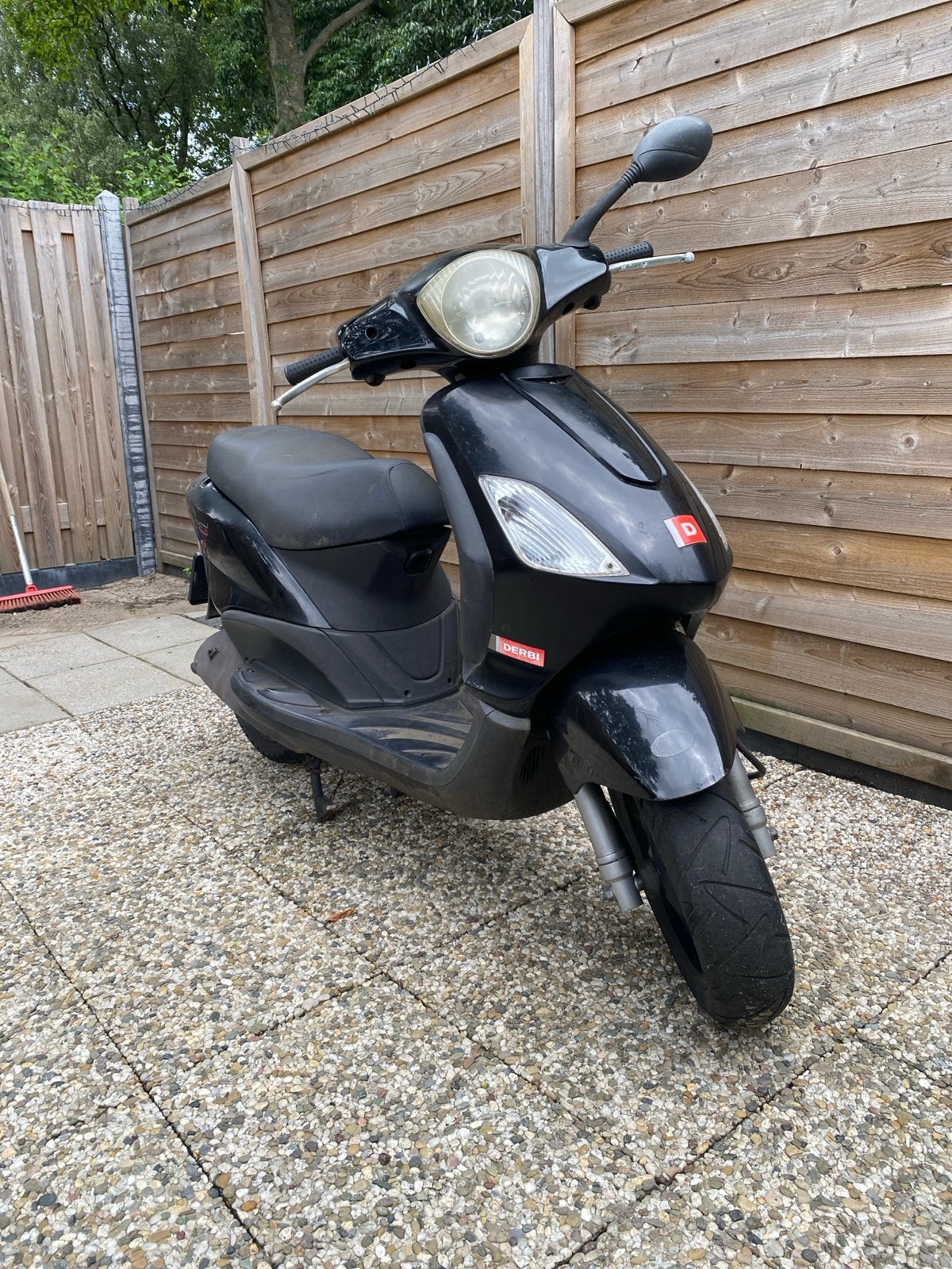Derbi Boulevard 125cc motor Scooter A1 - Zwart, Ophalen, Gebruikt, 125 cc, Fly