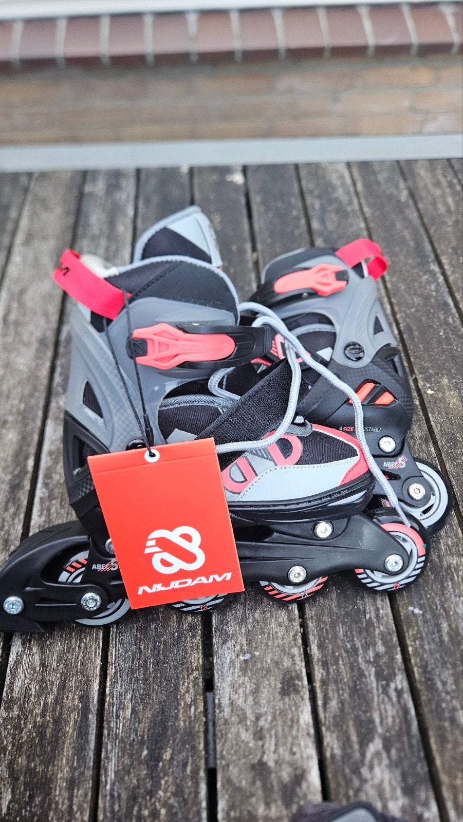 Nijdam 2-in-1 Skates en Schaatsen met Beschermset, Ophalen, Nieuw, Nijdam