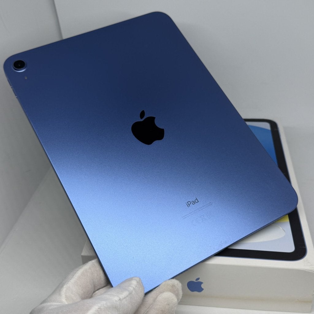 iPad 10e 64GB blauw /krasvrij /92% batt /garantie, Computers en Software, Apple, Zo goed als nieuw, Support@apple.com, Apple Park Way, Cupertino, California