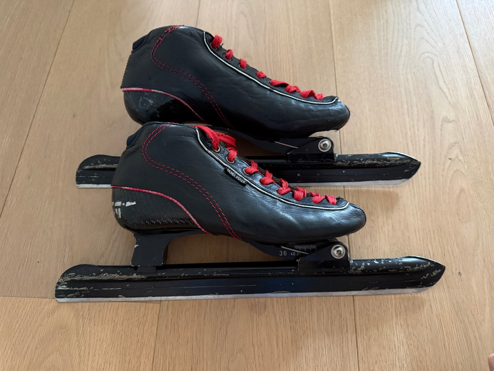 Viking Silver klapschaatsen - Maat 36 (schoenmaat 37), Ophalen, Gebruikt, Noren, Viking
