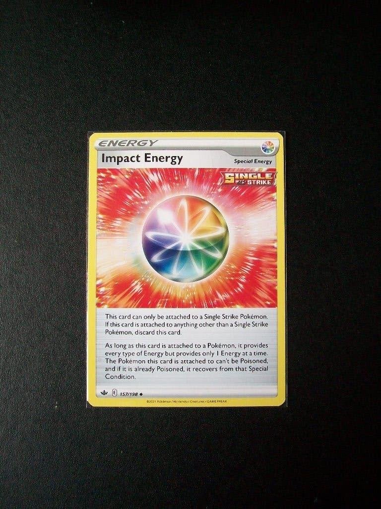 2541: Nieuwe Pokemon kaart IMPACT ENERGY (157/198), Verzenden, Nieuw, Losse kaart