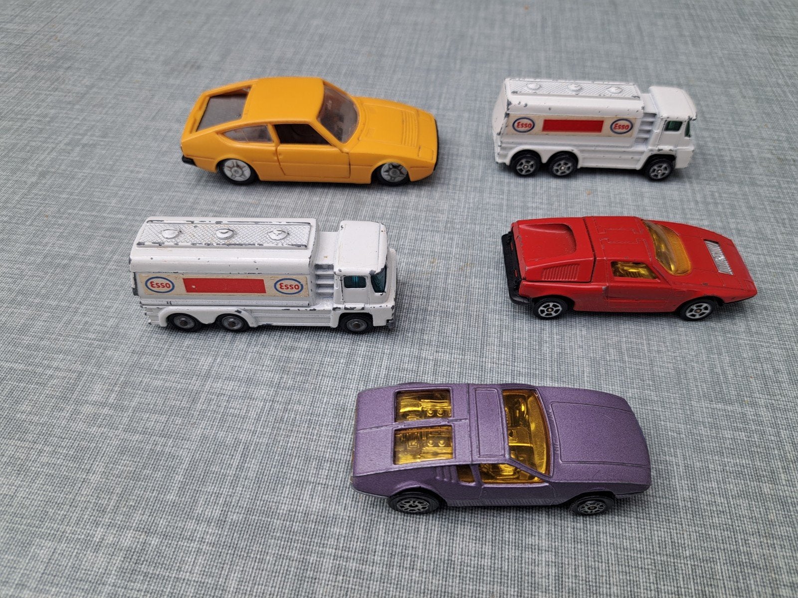 Vintage Corgi Juniors en Norev Matra Simca Bagheera, Ophalen of Verzenden, Gebruikt, Auto