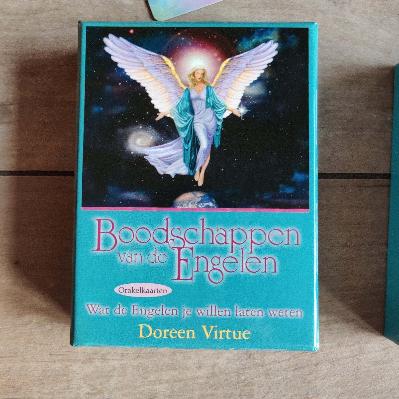 Doreen Virtue - Boodschappen van de Engelen, Boeken, Tarot of Kaarten leggen, Overige typen, Ophalen of Verzenden, Zo goed als nieuw