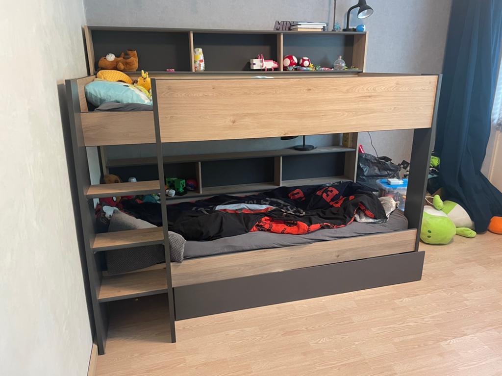 Stapelbed parisot TamTam, Ophalen, Zo goed als nieuw, Stapelbed