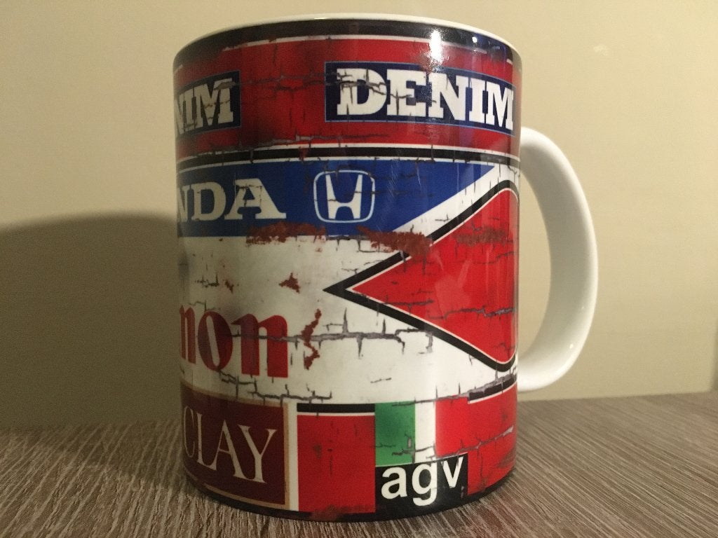 ✅ Nelson Piquet Helmet mok Vintage olie F1 Autosport NIEUW, Ophalen of Verzenden, Nieuw, Formule 1